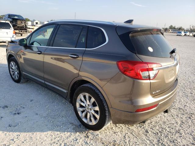 LRBFXBSAXHD008116 - 2017 BUICK ENVISION E BROWN photo 2