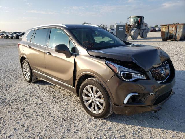 LRBFXBSAXHD008116 - 2017 BUICK ENVISION E BROWN photo 4