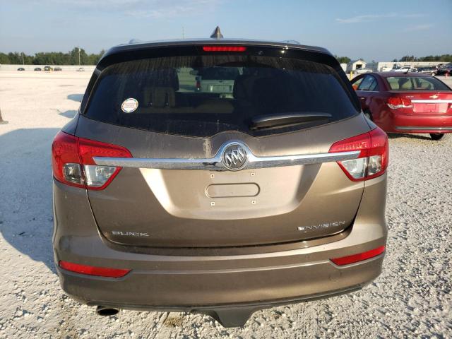 LRBFXBSAXHD008116 - 2017 BUICK ENVISION E BROWN photo 6