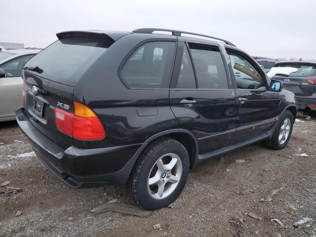 5UXFA53573LV91313 - 2003 BMW X5 BLACK photo 3