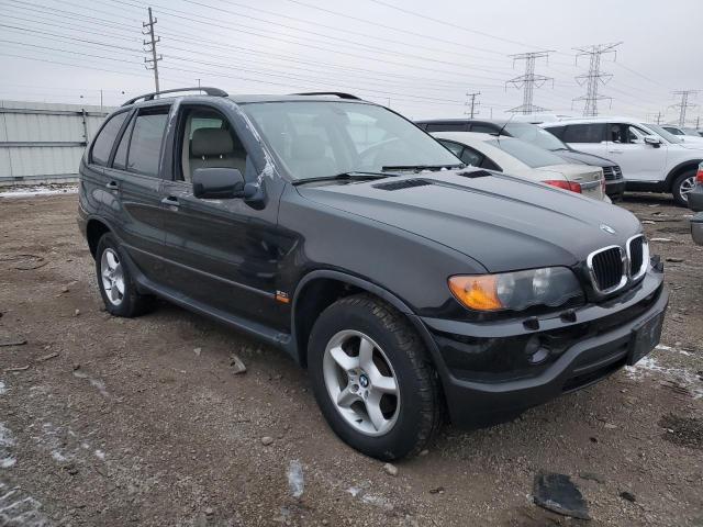 5UXFA53573LV91313 - 2003 BMW X5 BLACK photo 4