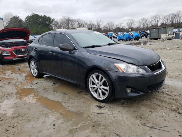 JTHBK262872047054 - 2007 LEXUS IS 250 GRAY photo 4