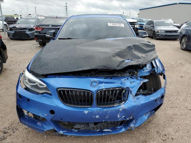 WBA1J7C54FV253736 - 2015 BMW M235I BLUE photo 5