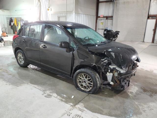 3N1BC1CPXAL443455 - 2010 NISSAN VERSA CHARCOAL photo 4