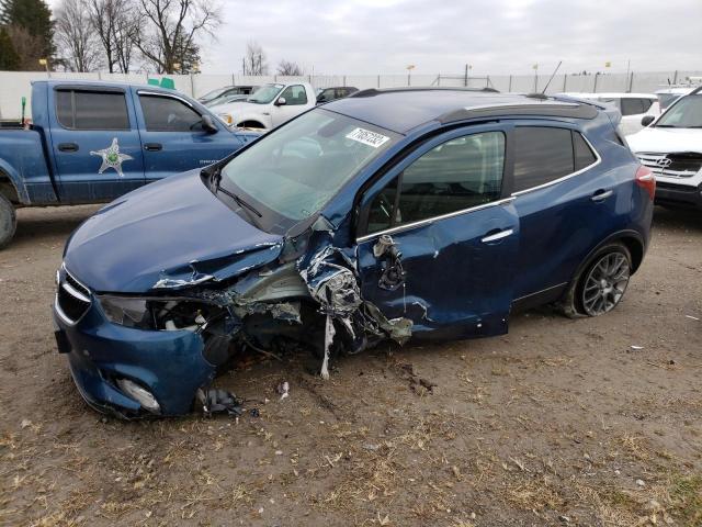 KL4CJ1SB0KB783644 - 2019 BUICK ENCORE SPO BLUE photo 1