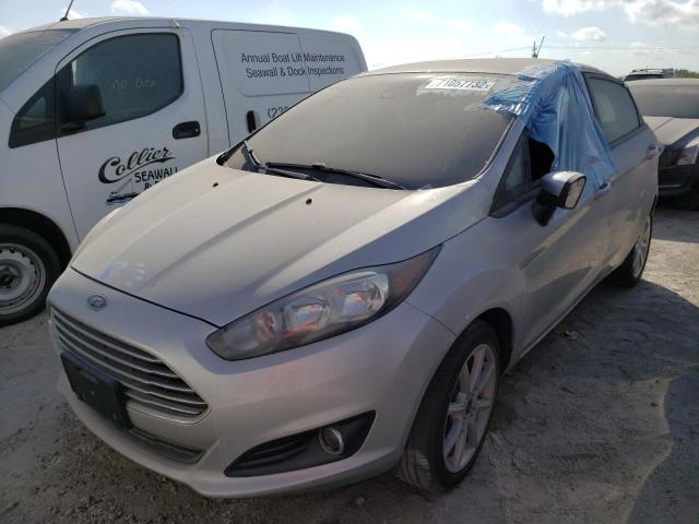 3FADP4EJXKM133554 - 2019 FORD FIESTA SE SILVER photo 2