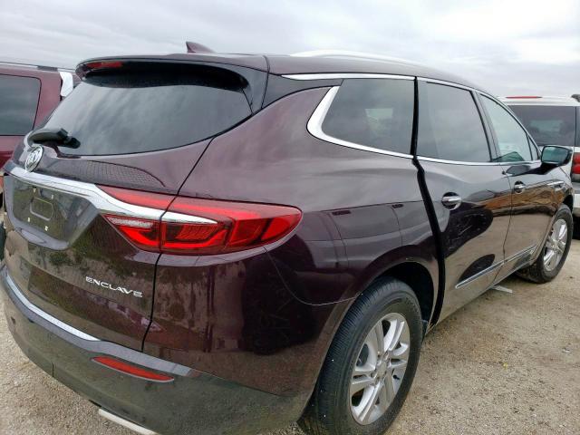 5GAERBKW7JJ145722 - 2018 BUICK ENCLAVE ES BURGUNDY photo 4