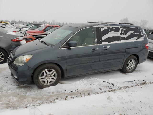 5FNRL38726B457162 - 2006 HONDA ODYSSEY EX BLUE photo 1