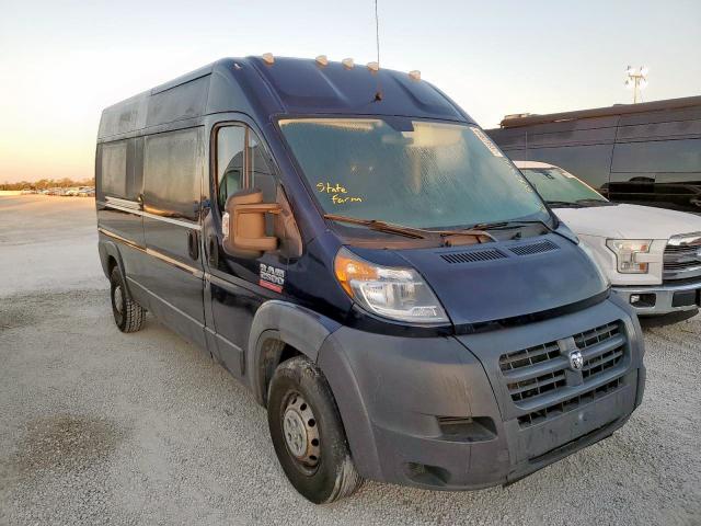 3C6TRVDG4EE120901 - 2014 RAM PROMASTER BLUE photo 1