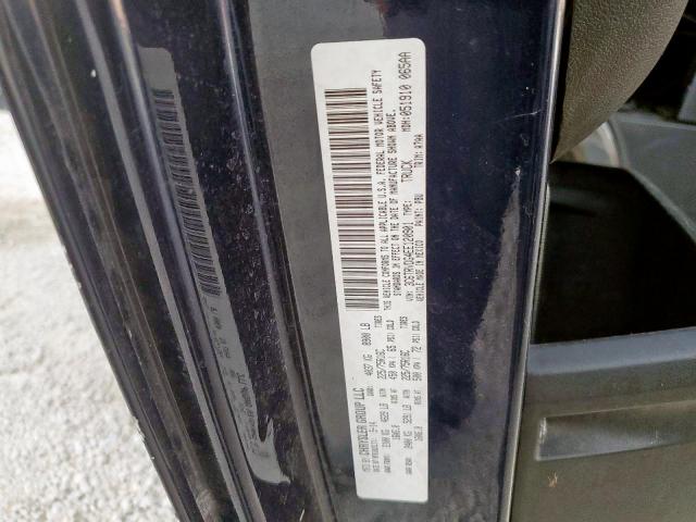 3C6TRVDG4EE120901 - 2014 RAM PROMASTER BLUE photo 10