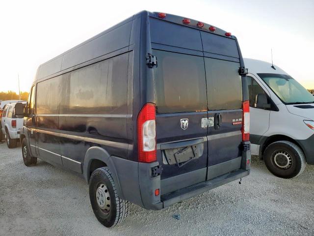 3C6TRVDG4EE120901 - 2014 RAM PROMASTER BLUE photo 3