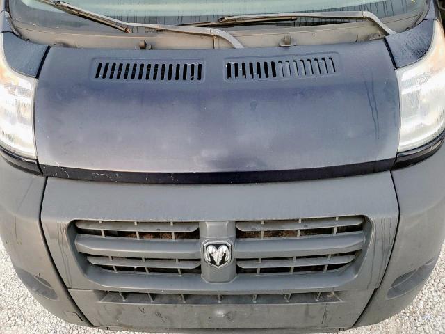 3C6TRVDG4EE120901 - 2014 RAM PROMASTER BLUE photo 7