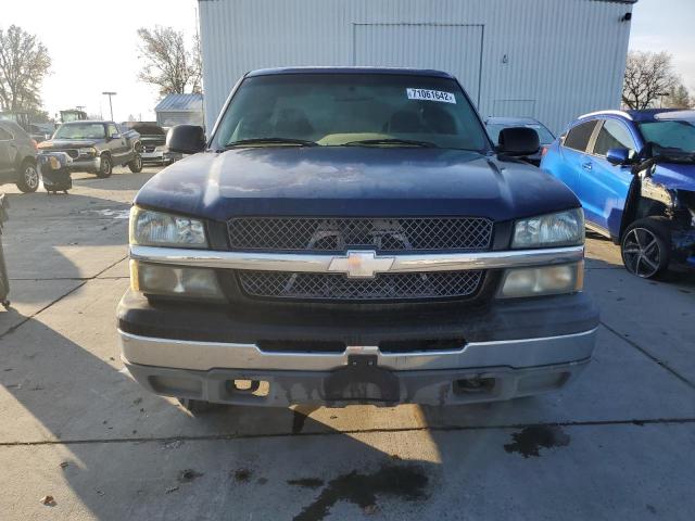 1GCEK19T73E160726 - 2003 CHEVROLET SILVERADO BLUE photo 5