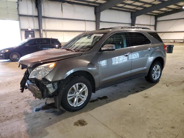 2CNFLGEW0A6243674 - 2010 CHEVROLET EQUINOX GRAY photo 1