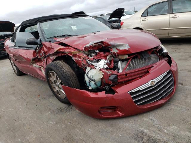 1C3EL75R26N136157 - 2006 CHRYSLER SEBRING GT RED photo 4