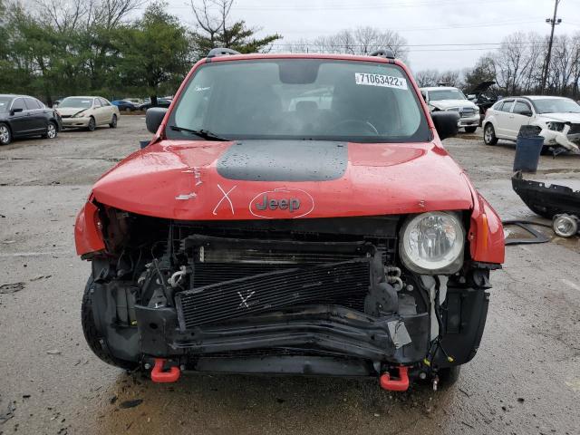 ZACCJBCT0FPB55595 - 2015 JEEP RENEGADE T RED photo 5