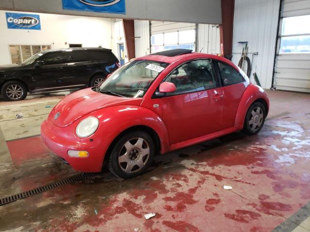 3VWDD21C2YM440673 - 2000 VOLKSWAGEN NEW BEETLE RED photo 1