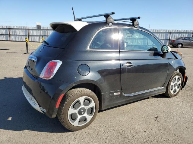 3C3CFFGE9DT712598 - 2013 FIAT 500 ELECTR BLACK photo 3