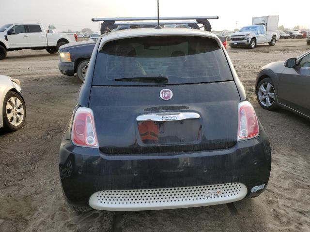 3C3CFFGE9DT712598 - 2013 FIAT 500 ELECTR BLACK photo 6