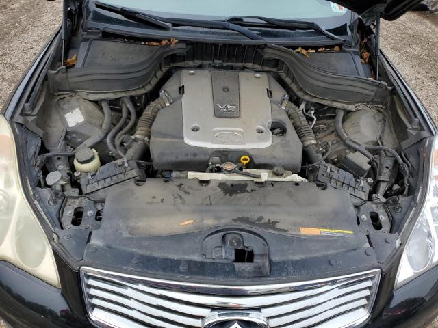 JN1AJ0HP4AM702810 - 2010 INFINITI EX35 BASE BLACK photo 12