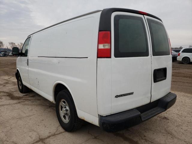 1GCFG15X381140504 - 2008 CHEVROLET EXPRESS G1 WHITE photo 2