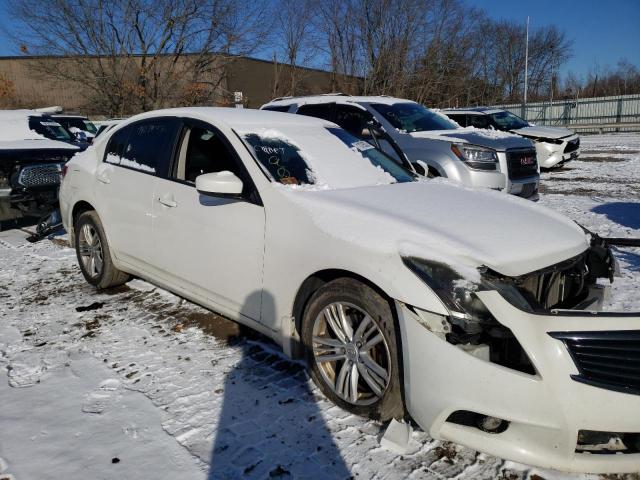 JN1CV6AR5DM768721 - 2013 INFINITI G37 WHITE photo 4