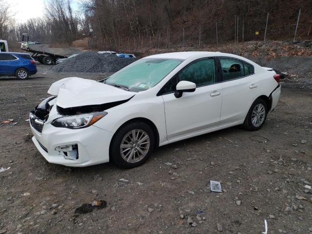 4S3GKAB65J3602621 - 2018 SUBARU IMPREZA PR WHITE photo 1