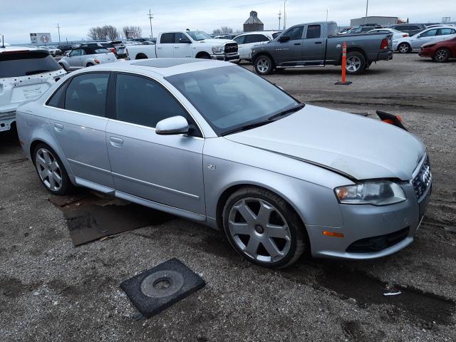 WAUGL68E85A488136 - 2005 AUDI NEW S4 QUA SILVER photo 4