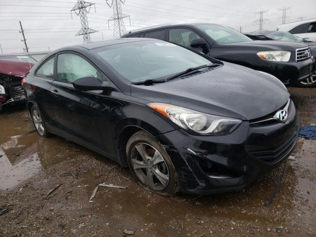 KMHDH6AE2DU020445 - 2013 HYUNDAI ELANTRA CO BLACK photo 4