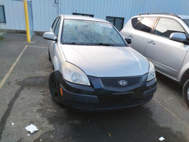 KNADE163166080731 - 2006 KIA RIO 5 GRAY photo 5