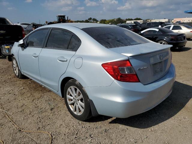 2HGFB2F98CH503525 - 2012 HONDA CIVIC EXL Mavi foto 2
