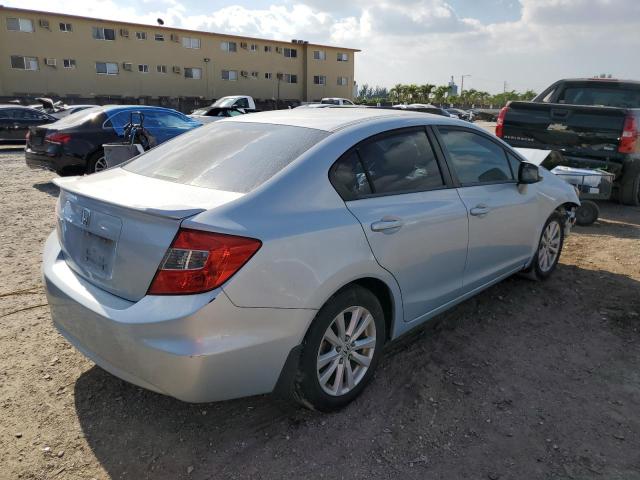 2HGFB2F98CH503525 - 2012 HONDA CIVIC EXL Mavi foto 3