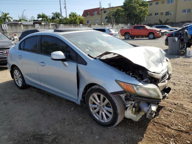 2HGFB2F98CH503525 - 2012 HONDA CIVIC EXL Mavi foto 4