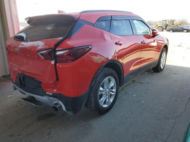 3GNKBHRS5KS****** - 2019 CHEVROLET BLAZER 3LT RED photo 3