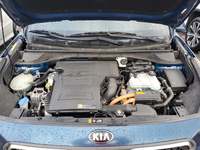 KNDCB3LC3H5053093 - 2017 KIA NIRO FE BLUE photo 11