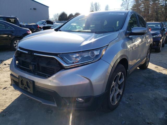 2HKRW2H83HH639547 - 2017 HONDA CR-V SILVER photo 2