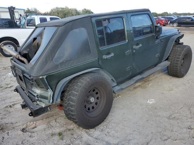 1J8GA59177L****** - 2007 JEEP WRANGLER S მწვანე ფოტო 3