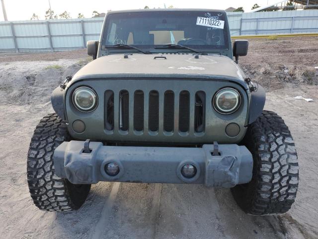 1J8GA59177L****** - 2007 JEEP WRANGLER S მწვანე ფოტო 5