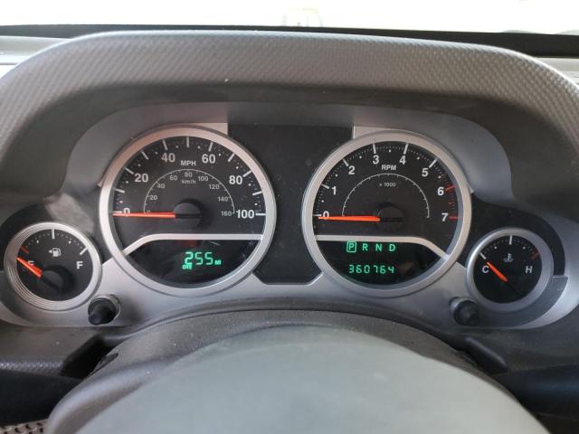 1J8GA59177L****** - 2007 JEEP WRANGLER S მწვანე ფოტო 9