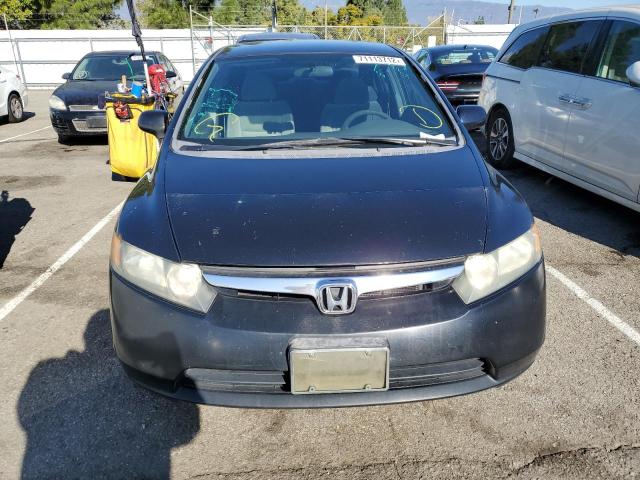 1HGFA46588L000924 - 2008 HONDA CIVIC GX BLACK photo 5