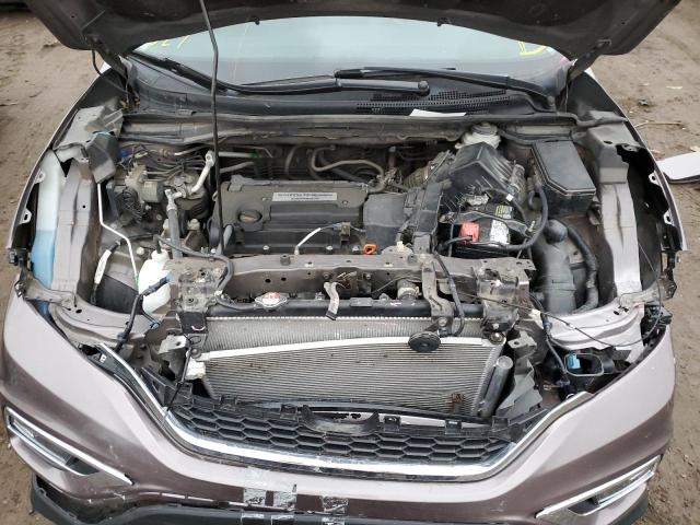 2HKRM4H77FH610087 - 2015 HONDA CR-V EXL BROWN photo 12