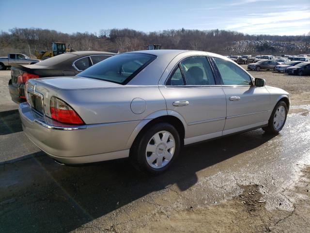 1LNHM86S84Y653256 - 2004 LINCOLN LS 银色 照片 3