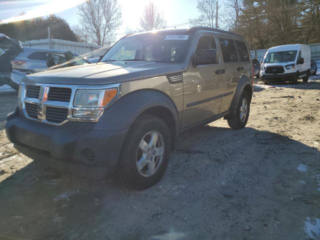 1D8GU28K37W529374 - 2007 DODGE NITRO SXT TAN photo 1