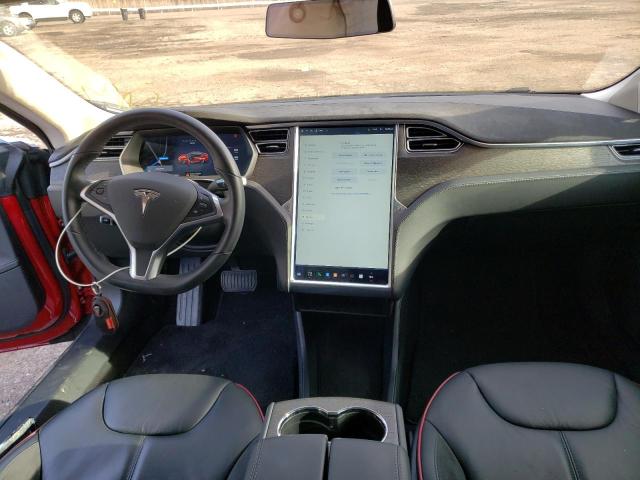 5YJSA1H12EFP56687 - 2014 TESLA MODEL S Qırmızı foto 8