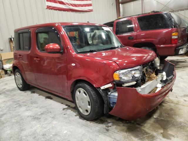 JN8AZ2KR0DT301054 - 2013 NISSAN CUBE S RED photo 4