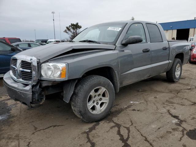 1D7HW48K07S****** - 2007 DODGE DAKOTA QUA GRAY photo 1