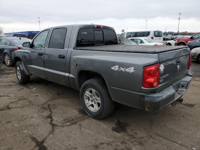 1D7HW48K07S****** - 2007 DODGE DAKOTA QUA GRAY photo 2