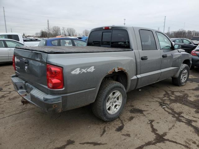 1D7HW48K07S****** - 2007 DODGE DAKOTA QUA GRAY photo 3