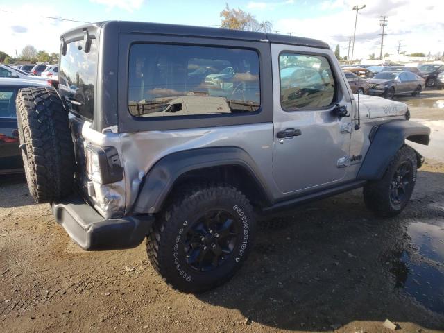 1C4GJXAN1MW670318 - 2021 JEEP WRANGLER S ვერცხლისფერი ფოტო 3