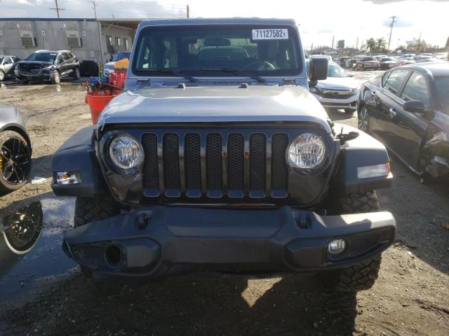 1C4GJXAN1MW670318 - 2021 JEEP WRANGLER S ვერცხლისფერი ფოტო 5